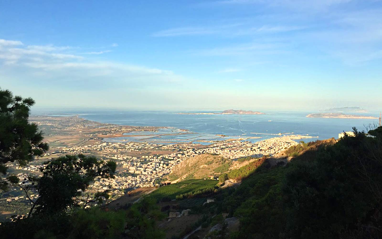 Erice, vista sul golfo
