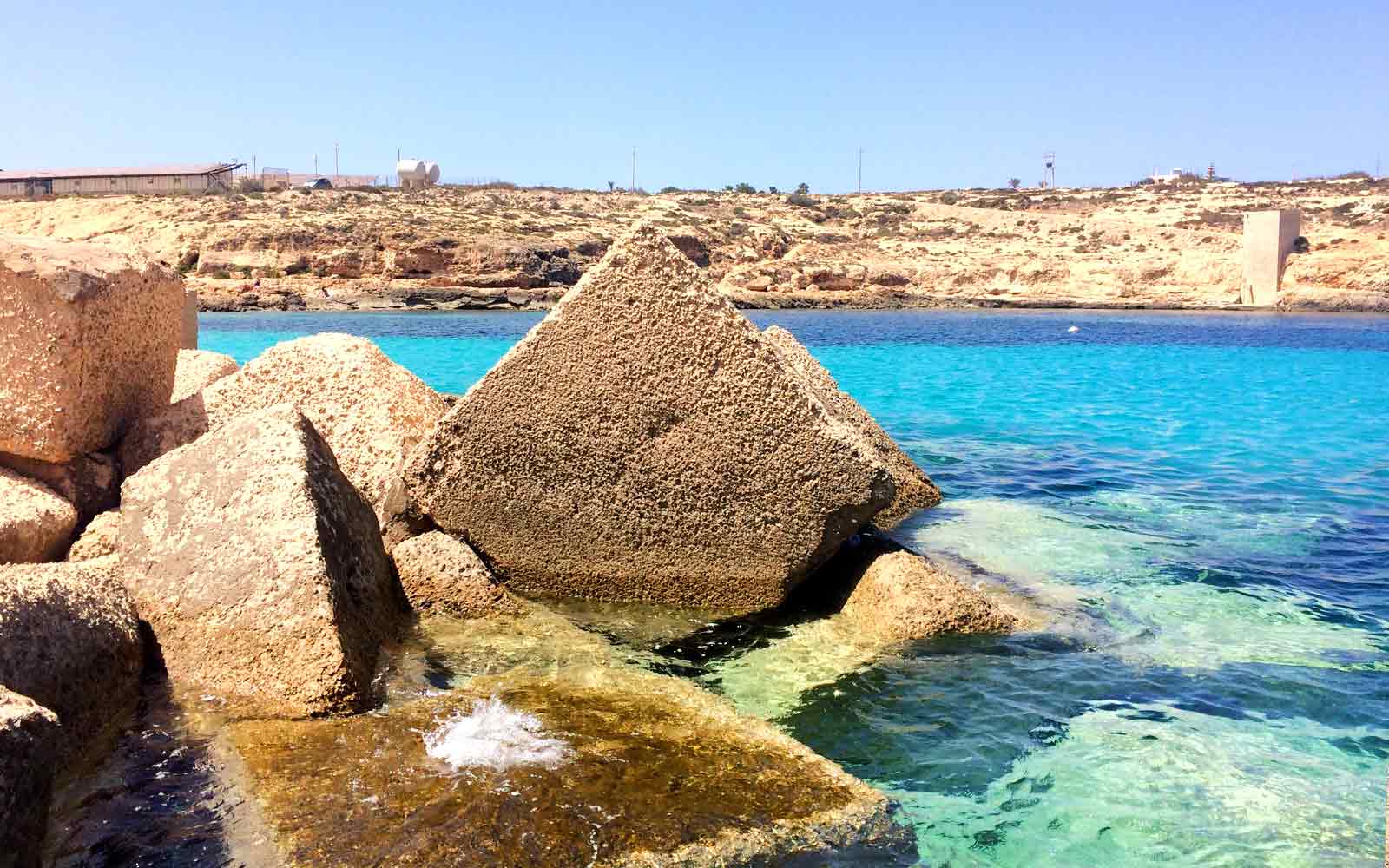 Lampedusa, Cala Francese