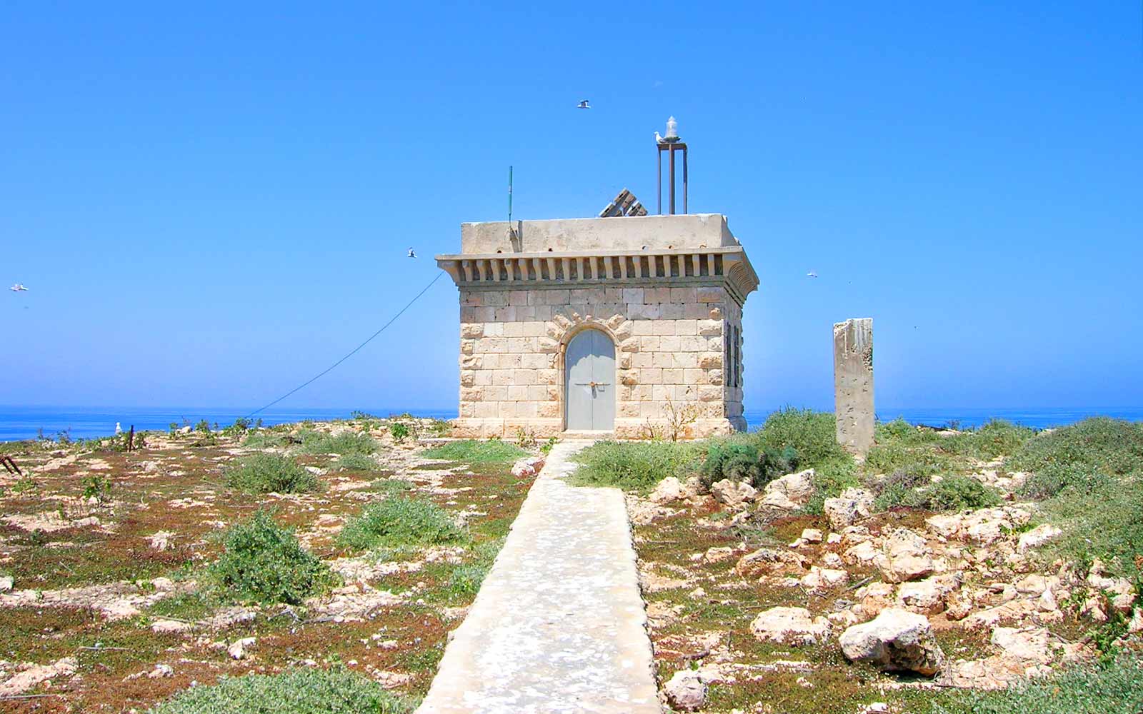 Faro dell'isola di Lampione