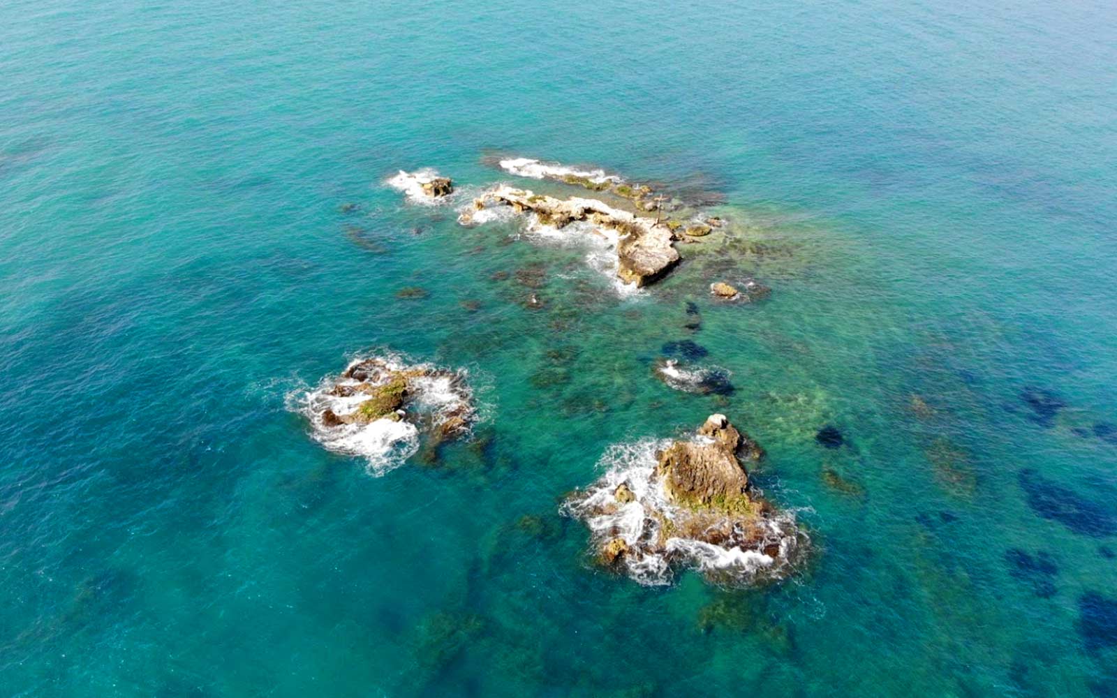 Isola dei Porri, sul litorale di ispica