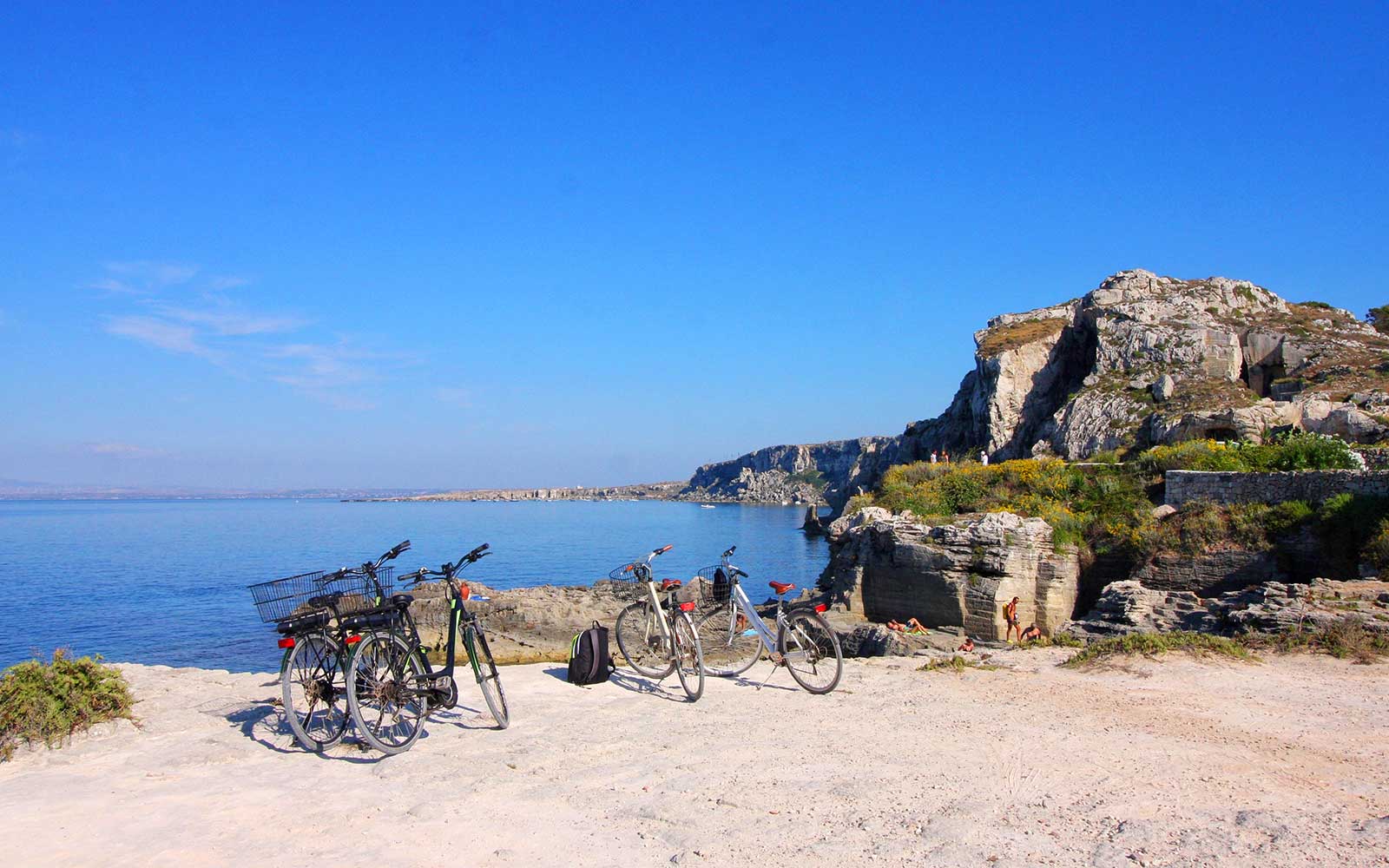 Favignana in bicicletta