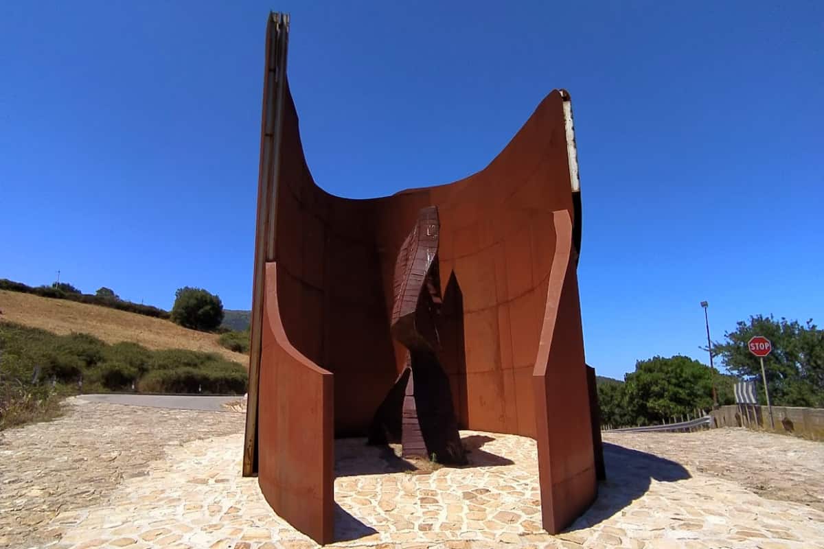 Una curva gettata alle spalle del tempo - Paolo Schiavocampo - 1988