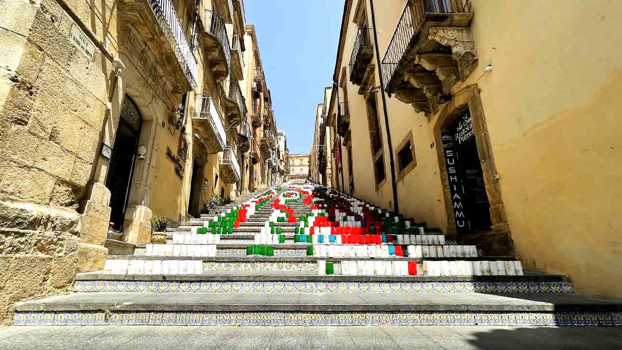 Scalinata di Santa Maria del Monte a Caltagirone