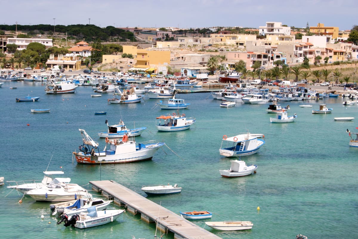 Il Porto di Lampedusa